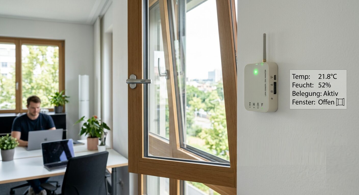Sensor zur Erfassung des Raumklimas
